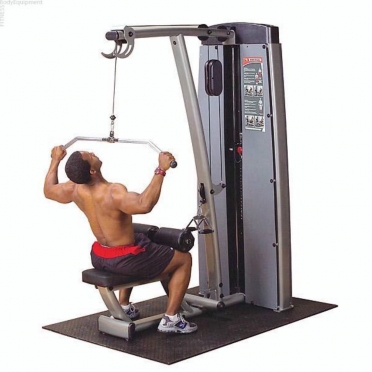 Body Solid Pro Dual Line Lat Pull Down en Midrow Machine (DLATSF) 